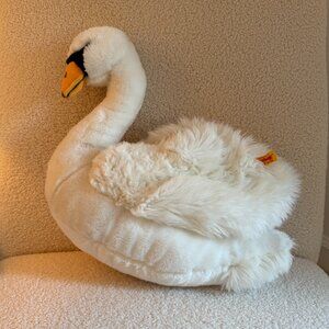 HTF Steiff Swan Stuffed Animal
